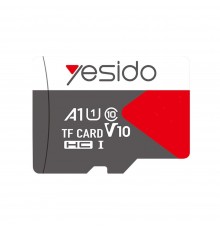 Yesido - Memory Card (FL14) - USB 2.0, High Speed File Data Transmission, 256GB - Negru