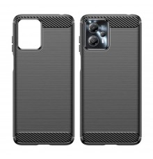 Husa pentru Motorola Moto G13 / G23 - Techsuit Carbon Silicone - Neagra