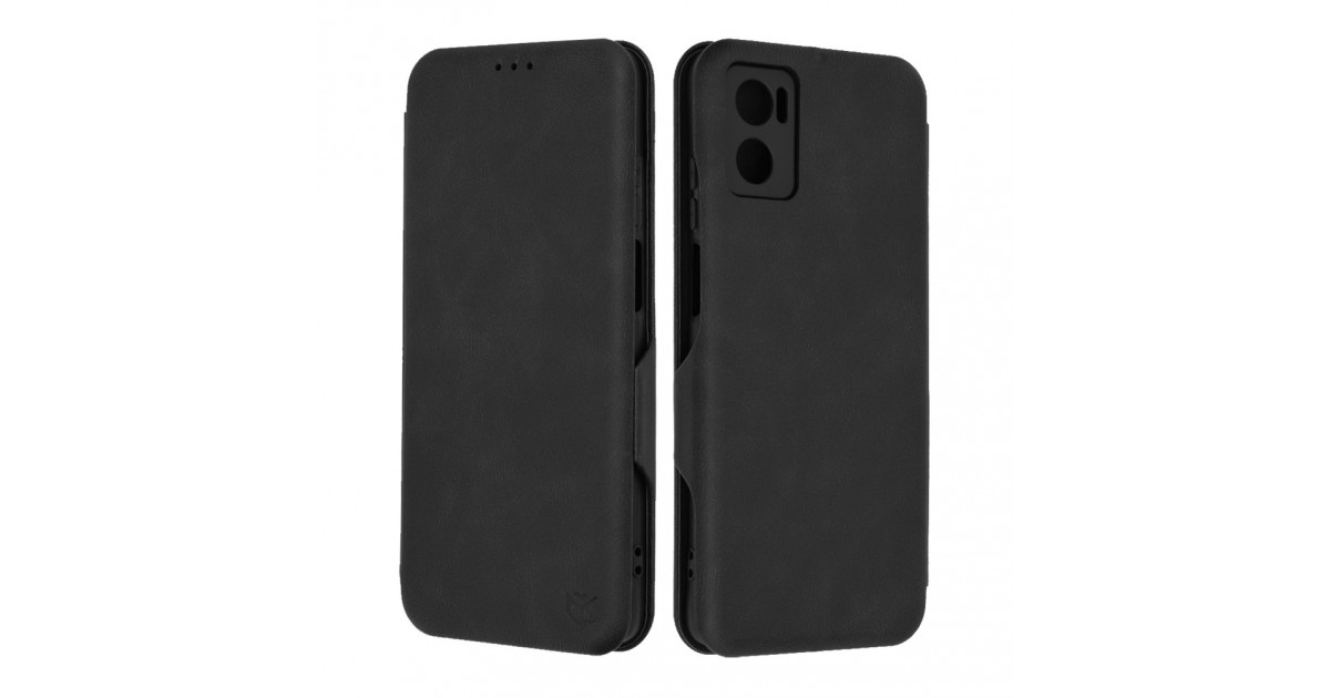 Husa pentru Motorola Moto E22 / Moto E22i - Techsuit Safe Wallet Plus - Neagra