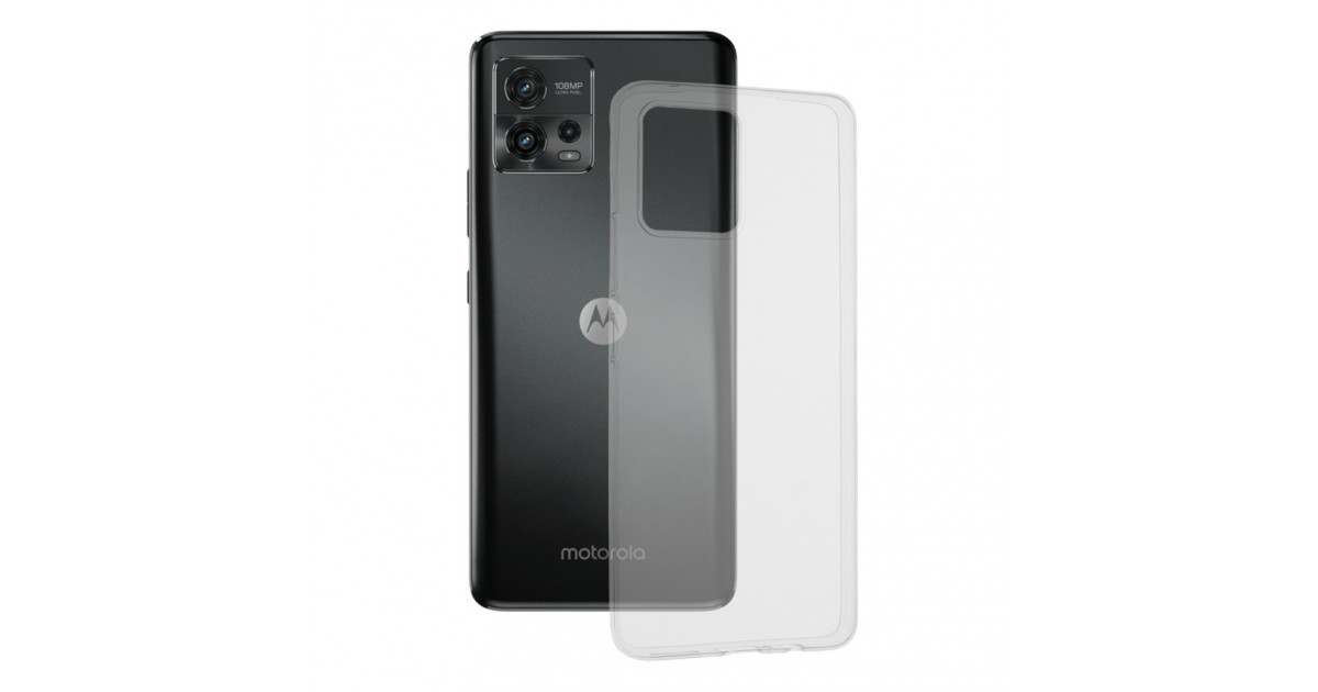 Husa pentru Motorola Moto G72 - Techsuit Clear Silicone - Transparent