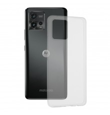 Husa pentru Motorola Moto G72 - Techsuit Carbon Silicone - Neagra