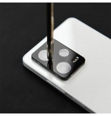 Folie Camera pentru Xiaomi Redmi Note 12 Pro 5G / 12 Pro+ - Techsuit Full Camera Glass - Negru