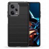 Husa pentru Xiaomi Redmi Note 12 Pro 5G / Poco X5 Pro - Techsuit Carbon Silicone - Neagra