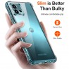 Husa pentru Motorola Moto G72 - Techsuit Shockproof Clear Silicone - Clear