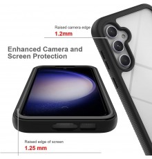 [PACHET 360] - Husa Defense360 + Folie de protectie -  Samsung Galaxy A15 4G / A15 5G  , Neagra