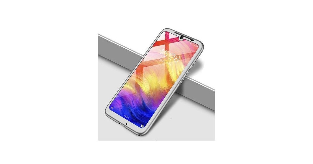 Husa 360 Protectie Totala Fata Spate pentru Huawei P30, Argintie