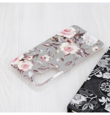 Husa pentru Samsung Galaxy S23 FE - Techsuit Marble Series - Bloom of Ruth Gray