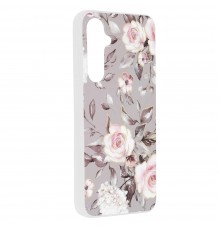 Husa pentru Samsung Galaxy S23 FE - Techsuit Marble Series - Bloom of Ruth Gray