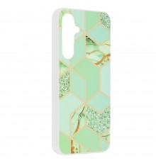 Husa pentru Samsung Galaxy S23 FE - Techsuit Marble Series - Verde Hex