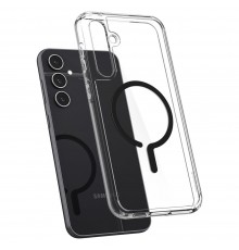 Husa pentru Samsung Galaxy S23 FE - Spigen Ultra Hybrid MagSafe OneTap Ring - Clear