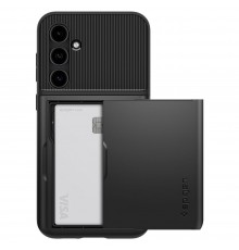 Husa pentru Samsung Galaxy S23 FE - Spigen Slim Armor CS - Neagra