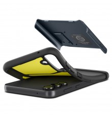Husa pentru Samsung Galaxy S23 FE - Spigen Slim Armor - Metal Slate