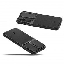 Husa Samsung Galaxy S23 FE - Spigen Optik Armor - Neagra