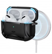 Husa pentru Apple AirPods 3 - Spigen Rugged Armor - Neagra