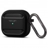 Husa pentru Apple AirPods 3 - Spigen Rugged Armor - Neagra