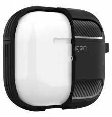 Husa pentru Apple AirPods 3 - Spigen Rugged Armor - Neagra