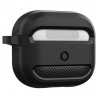 Husa pentru Apple AirPods 3 - Spigen Rugged Armor - Neagra