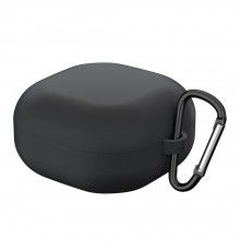 Husa Techsuit - Silicone Case pentru Beats Studio Buds, Smooth Ultrathin Material - Negru