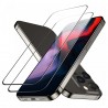 Folie pentru iPhone 15 Pro Max (set 2) - ESR Tempered Glass - Negru