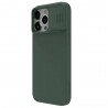 Husa pentru iPhone 15 Pro Max - Nillkin CamShield Silky MagSafe Silicone - Foggy Verde