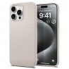 Husa pentru iPhone 15 Pro Max - Spigen Liquid Air - Natural Titanium