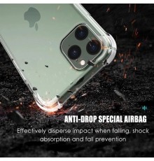 Husa pentru iPhone 15 Pro Max - Techsuit Shockproof Clear Silicone - Clear