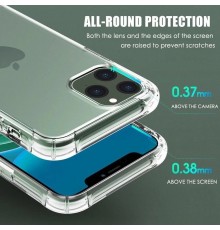 Husa pentru iPhone 15 Pro Max - Techsuit Shockproof Clear Silicone - Clear