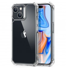 Husa pentru iPhone 15 - Techsuit Glaze Series - Albastra Ocean
