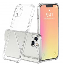 Husa pentru iPhone 15 - Techsuit Shockproof Clear Silicone - Clear