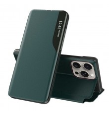 Husa pentru iPhone 15 Pro Techsuit Safe Wallet Plus, Verde