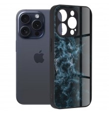 Husa pentru iPhone 15 Pro - Techsuit Glaze Series - Albastra Nebula