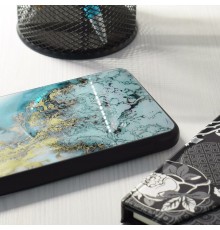 Husa pentru iPhone 15 Pro - Techsuit Glaze Series - Albastra Ocean
