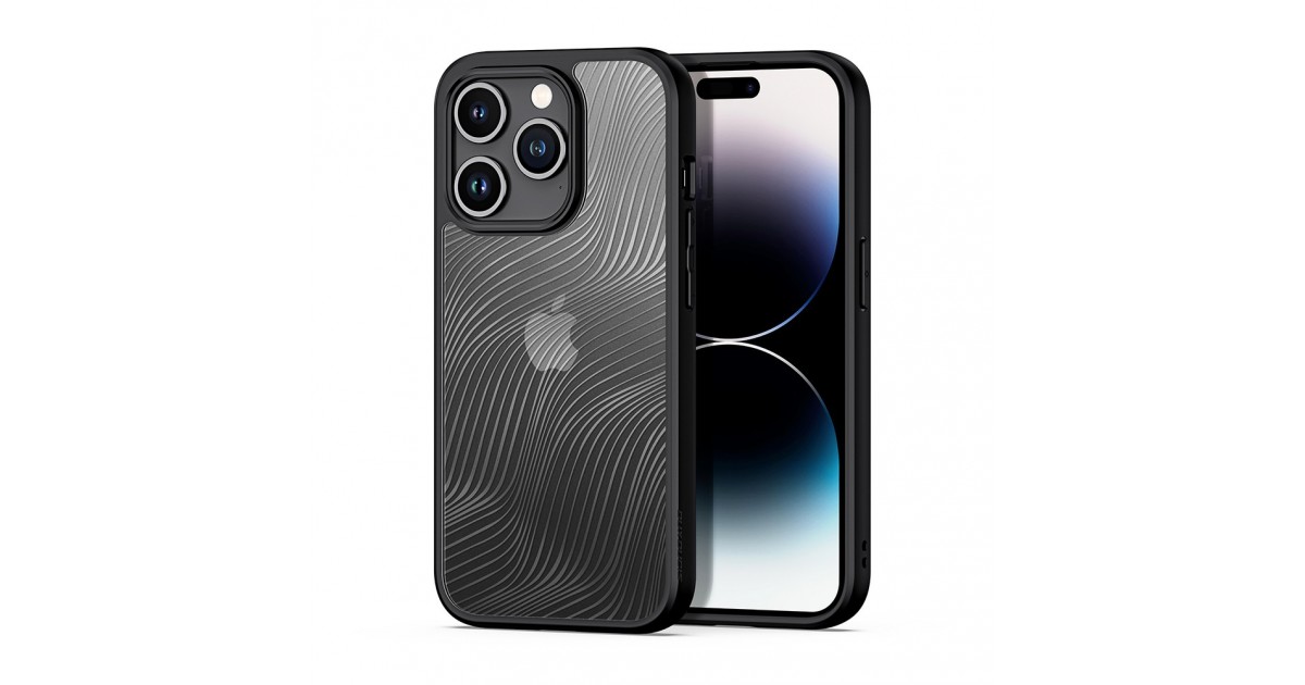 Husa pentru iPhone 15 Pro - Dux Ducis Aimo Series - Neagra