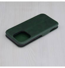 Husa pentru iPhone 15 Pro Techsuit Safe Wallet Plus, Verde