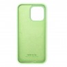 Husa pentru iPhone 15 Pro - Nillkin CamShield Silky MagSafe Silicone - Verde menta Verde