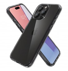 Husa pentru iPhone 15 Pro - Spigen Ultra Hybrid - Space Crystal