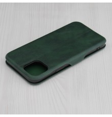 Husa pentru iPhone 15 Plus Techsuit Safe Wallet Plus, Verde