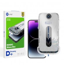 Folie pentru iPhone 15 / 15 Plus - Lito S+ Camera Glass Protector - Albastru