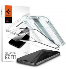 Folie pentru iPhone 15 Pro - Lito 2.5D FullGlue Glass - Negru