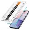 Folie pentru iPhone 15 Pro (set 2) - Spigen Glas.TR EZ FIT - Clear