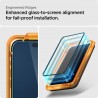 Folie pentru iPhone 15 Pro (set 2) - Spigen Glas.TR Align Master - Negru