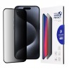 Folie pentru iPhone 15 Pro - Dux Ducis Tempered Glass Privacy - Negru