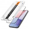 Folie pentru iPhone 15 Plus (set 2) - Spigen Glas.TR EZ FIT - Negru