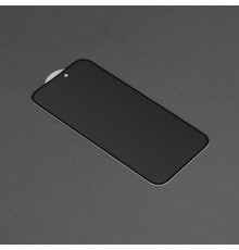 Folie pentru iPhone 15 Plus - Dux Ducis Tempered Glass Privacy - Negru