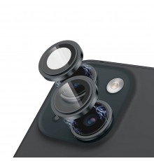 Folie pentru iPhone 15 - Lito 2.5D FullGlue Glass - Negru
