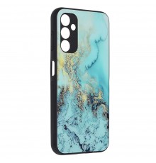 Husa pentru Samsung Galaxy A14 4G / A14 5G - Techsuit Glaze Series - Albastra Ocean