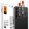 Folie Camera pentru Samsung Galaxy S23 / S23 Plus / S24 (set 2) - Spigen Optik.tR EZ FIT - Negru