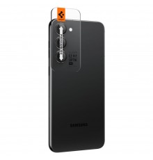 Folie Camera pentru Samsung Galaxy S23 / S23 Plus / S24 (set 2) - Spigen Optik.tR EZ FIT - Negru