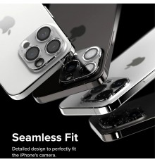 Folie Camera pentru iPhone 15 Pro (set 2) - Ringke Camera Protector Glass - Clear