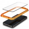 Folie pentru iPhone 15 Pro Max (set 2) - Spigen Glas.TR Align Master - Negru